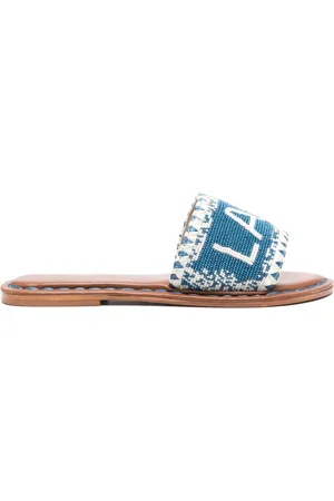 De Siena shoes Bead-embellished leather sandals