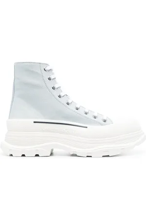 Alexander McQueen Tread Slick canvas boots
