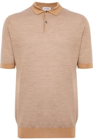 JOHN SMEDLEY Short-sleeve wool polo shirt