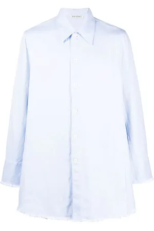 OUR LEGACY Longline raw-cut shirt