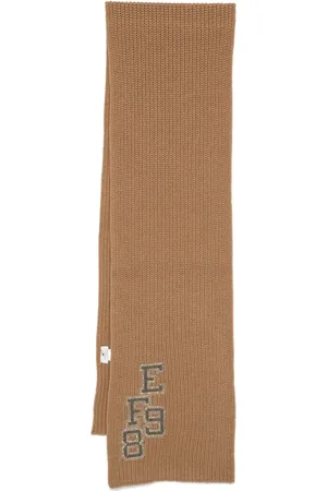 Elisabetta Franchi College-style patch scarf