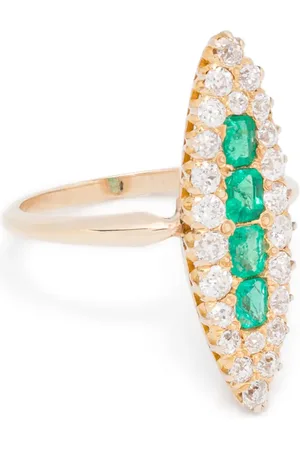 Shay 16K yellow emerald ring
