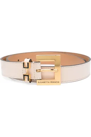 Elisabetta Franchi Logo-engraved belt