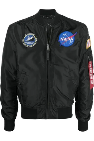 Alpha Industries Patch detail bomber jacket