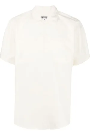 ENGINEERED GARMENTS Half-zip cotton-blend shirt