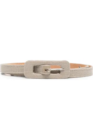 Giorgio Armani 1990s panelled skinny belt