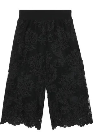 Simone Rocha Floral-lace shorts