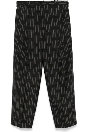 Kenzo Pleat-detailing tailored trousers