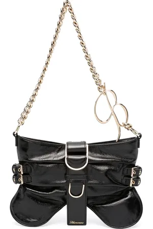 BLUMARINE Medium Butterfly leather shoulder bag