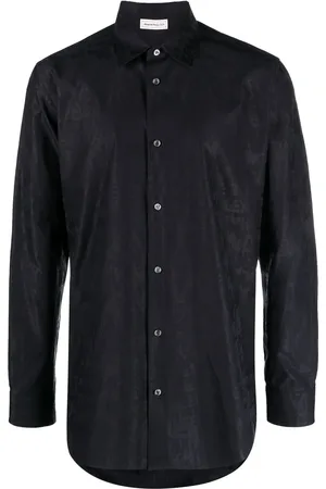 Alexander McQueen Logo-print cotton shirt