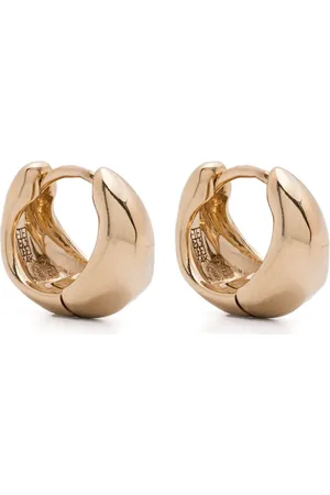 Fie Isolde 14K yellow My Ray small hoop earrings