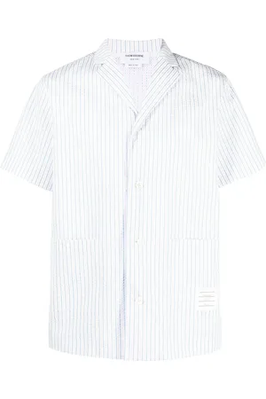 Thom Browne Striped short-sleeved shirt