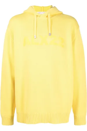 1017 ALYX 9SM Logo-print knitted hoodie