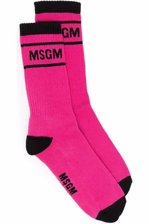 Msgm Logo-print socks