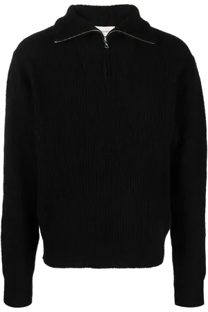 OFFICINE GENERALE High-neck ribbed jumper