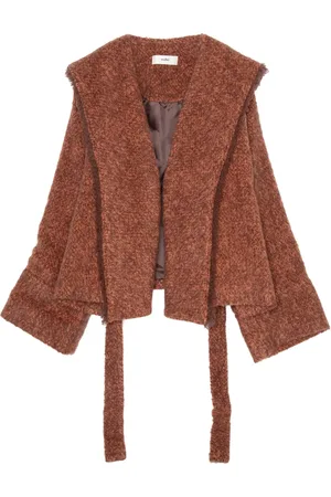 Muller Of Yoshiokubo Grain mohair-blend coat