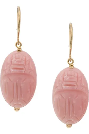 Aurélie Bidermann Scarab drop earrings