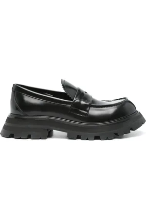 Alexander McQueen Wander leather loafers