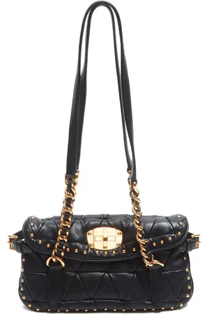Miu Miu 2000-2015 stud-detail shoulder bag