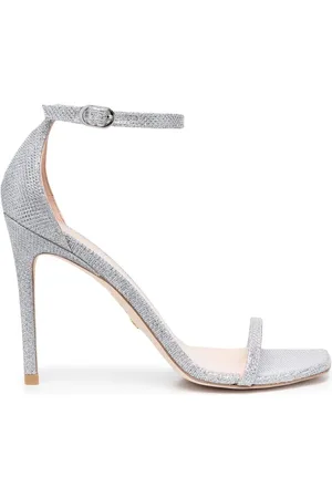 Stuart Weitzman 105mm Nudistcurve open-toe sandals