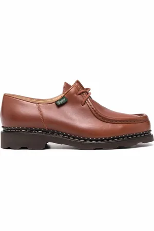Paraboot Lace-up leather loafers