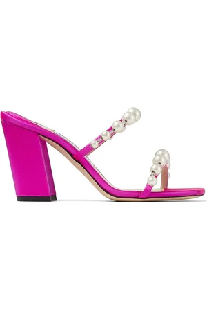 Jimmy Choo Amara satin 85mm sandals