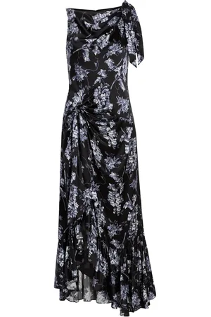 Cinq A Sept Anwen floral-print silk dress