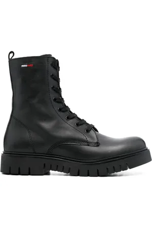 Tommy Hilfiger Lace-up leather ankle boots