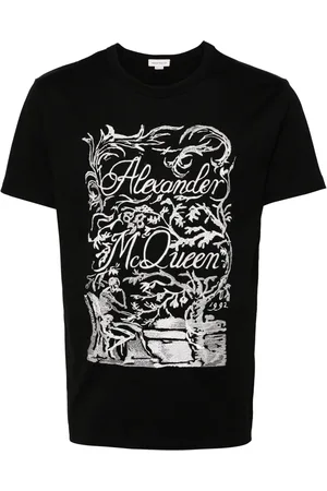 Alexander McQueen Logo-print short-sleeved T-shirt