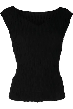 Muller Of Yoshiokubo Spiny short-sleeved knitted top