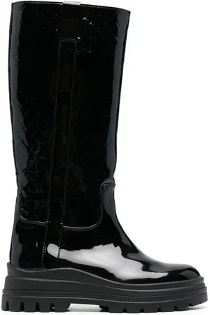 Fratelli Rossetti High-shine finish knee-length boots