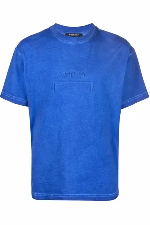 A-cold-wall* Logo-embroidered organic cotton T-shirt