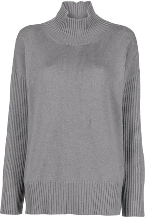 LORENA ANTONIAZZI Cashmere turtleneck knitted jumper