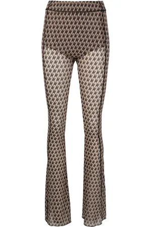 AVAVAV Apartment monogram-print trousers