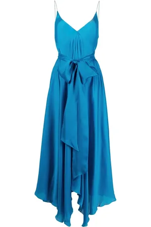 ALEXANDRE VAUTHIER Silk layered evening gown