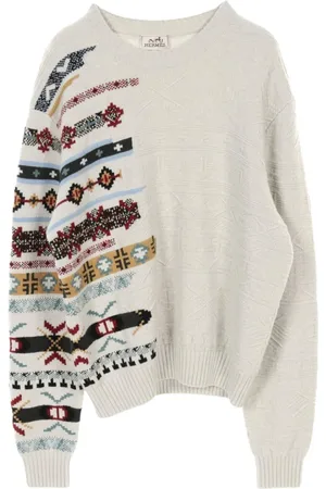 Hermès 2010s Couleurs En Cours sweater