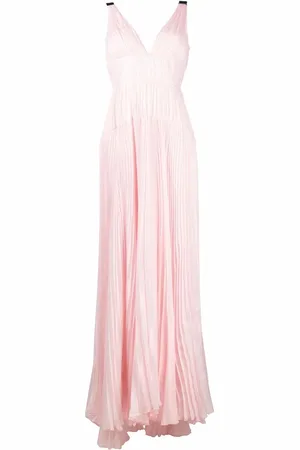 MARIA LUCIA HOHAN V-neck sleeveless dress