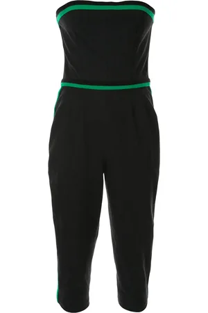 CHANEL 1994 contrast trim jumpsuit