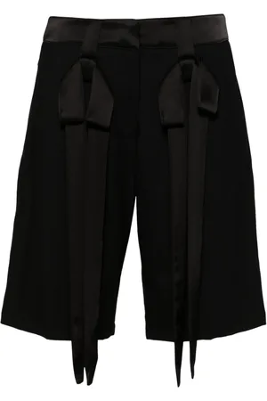 DAVID KOMA Bow-embellished shorts