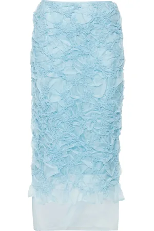 Cecilie Bahnsen Glenda midi skirt