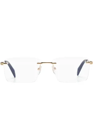 Chopard VCHG18 rimless logo-engraved eyeglasses
