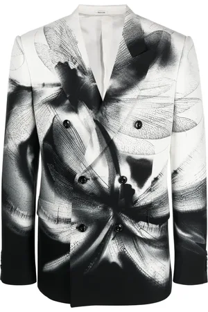 Alexander McQueen Dragonfly Shadow double-breasted blazer