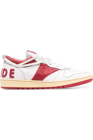 Rhude Two-tone lace-up trainers