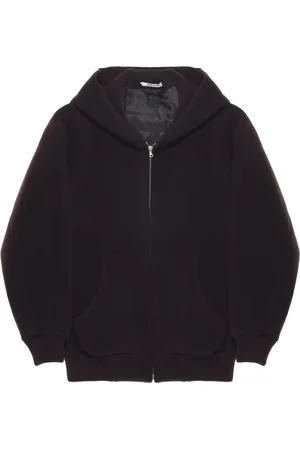Auralee Wool zip-up jacket