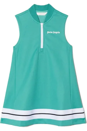Palm Angels Logo-print sleeveless dress