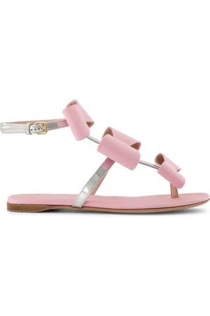 Giambattista Valli Bow-detail flat sandals