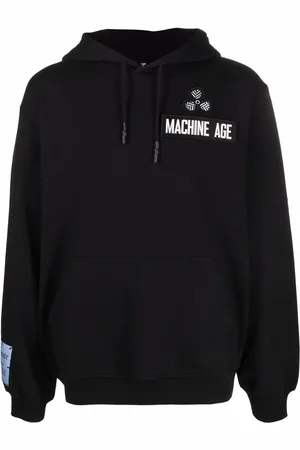 Alexander McQueen Patch-detail cotton hoodie