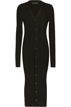 Dolce & Gabbana Ribbed silk cardigan