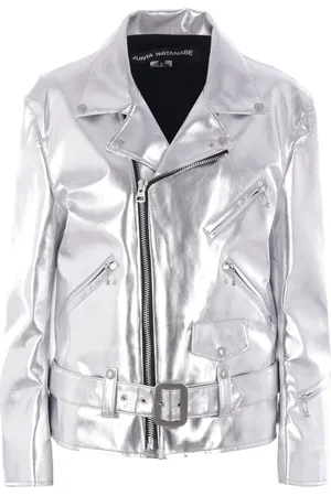 JUNYA WATANABE Metallic biker jacket