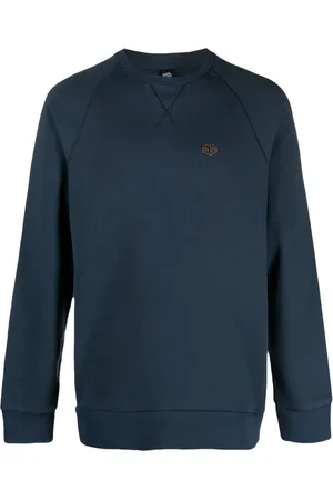 Deus Ex Machina Logo-patch crew neck sweater